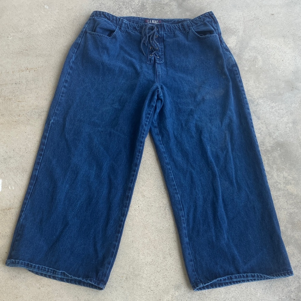 VTG L.A. Blues Wide Leg Jeans, 24